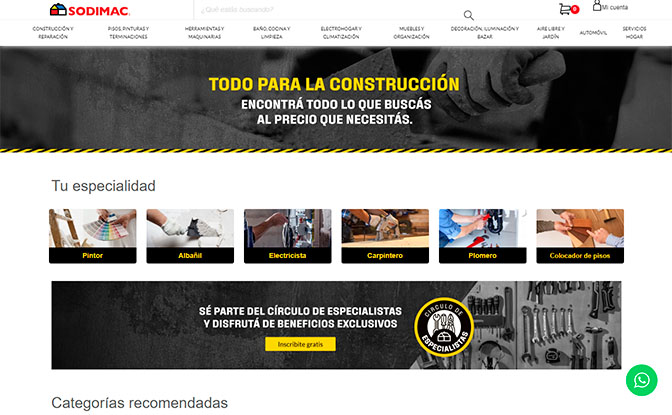 sodimac constructor